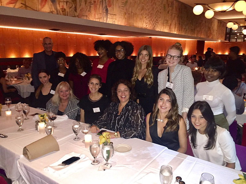 Wendy (West) Santana hosts a Dinner with the Rams